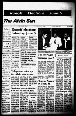 The Alvin Sun (Alvin, Tex.), Vol. 86, No. 84, Ed. 1 Thursday, June 3, 1976