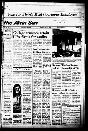 The Alvin Sun (Alvin, Tex.), Vol. 86, No. 91, Ed. 1 Sunday, June 27, 1976