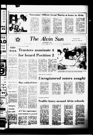 The Alvin Sun (Alvin, Tex.), Vol. 87, No. 5, Ed. 1 Sunday, August 29, 1976