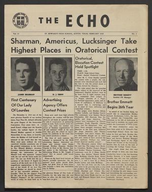 The Echo (Austin, Tex.), Vol. 15, No. 3, Ed. 1 Saturday, February 1, 1958