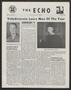 Newspaper: The Echo (Austin, Tex.), Vol. 19, No. 3, Ed. 1 Saturday, May 20, 1961