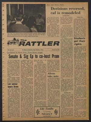 Primary view of object titled 'The Rattler (San Antonio, Tex.), Vol. 56, No. 8, Ed. 1 Wednesday, January 26, 1972'.