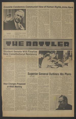 The Rattler (San Antonio, Tex.), Vol. 66, No. 18, Ed. 1 Thursday, February 25, 1982