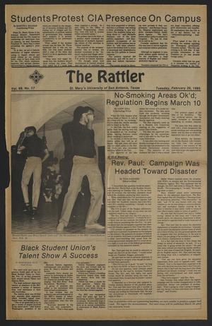 The Rattler (San Antonio, Tex.), Vol. 69, No. 17, Ed. 1 Tuesday, February 26, 1985