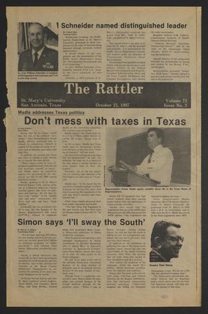 The Rattler (San Antonio, Tex.), Vol. 73, No. 3, Ed. 1 Thursday, October 22, 1987