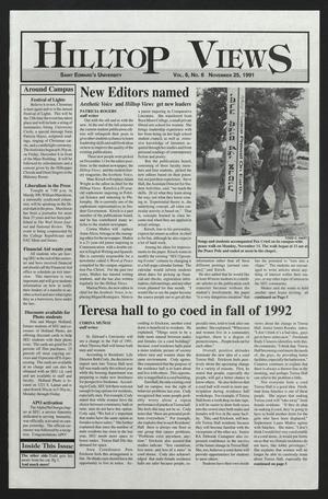 Hilltop Views (Austin, Tex.), Vol. 6, No. 6, Ed. 1 Monday, November 25, 1991