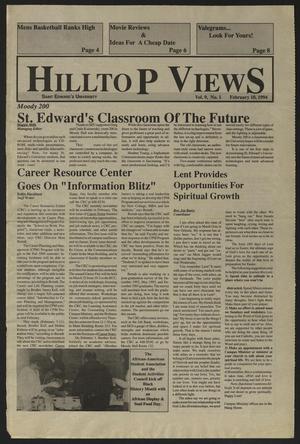 Primary view of object titled 'Hilltop Views (Austin, Tex.), Vol. 9, No. 1, Ed. 1 Thursday, February 10, 1994'.