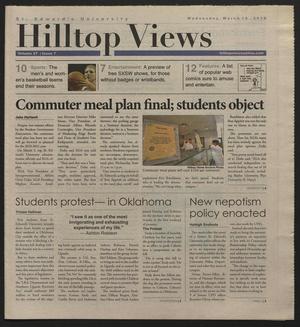 Primary view of object titled 'Hilltop Views (Austin, Tex.), Vol. 27, No. 7, Ed. 1 Wednesday, March 10, 2010'.