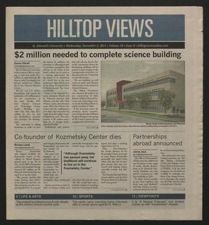 Hilltop Views (Austin, Tex.), Vol. 30, No. 8, Ed. 1 Wednesday, November 2, 2011