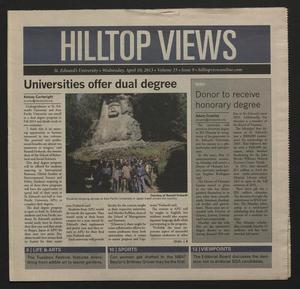 Hilltop Views (Austin, Tex.), Vol. 33, No. 9, Ed. 1 Wednesday, April 10, 2013