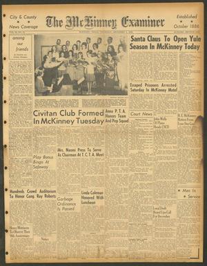 Primary view of object titled 'The McKinney Examiner (McKinney, Tex.), Vol. 80, No. 11, Ed. 1 Thursday, December 2, 1965'.