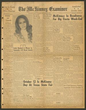 Primary view of object titled 'The McKinney Examiner (McKinney, Tex.), Vol. 81, No. 2, Ed. 1 Thursday, September 29, 1966'.