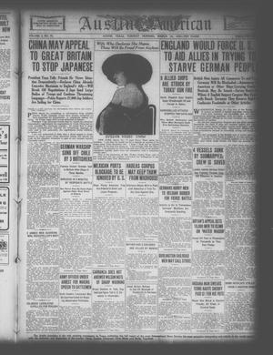 Austin American (Austin, Tex.), Vol. 2, No. 75, Ed. 1 Tuesday, March 16, 1915