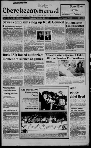 Cherokeean/Herald (Rusk, Tex.), Vol. 150, No. 35, Ed. 1 Thursday, October 21, 1999