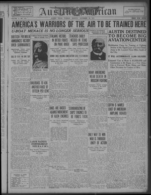 Austin American (Austin, Tex.), Vol. 6, No. 173, Ed. 1 Tuesday, November 20, 1917