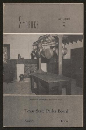 Primary view of object titled 'S-Parks, September 1957'.
