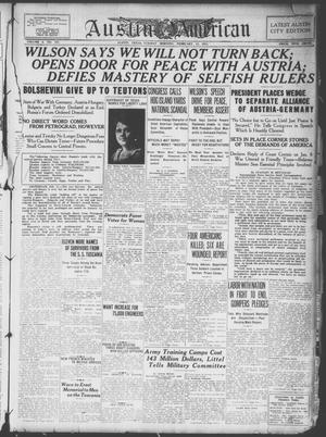 Austin American (Austin, Tex.), Vol. 6, No. 157, Ed. 1 Tuesday, February 12, 1918