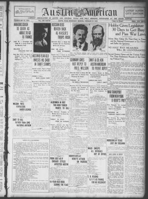 Austin American (Austin, Tex.), Ed. 1 Wednesday, February 27, 1918