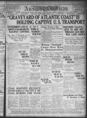 Austin American (Austin, Tex.), Ed. 1 Thursday, January 2, 1919