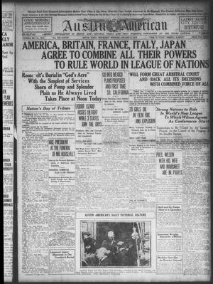 Austin American (Austin, Tex.), Ed. 1 Wednesday, January 8, 1919