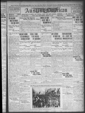 Austin American (Austin, Tex.), Ed. 1 Friday, February 14, 1919