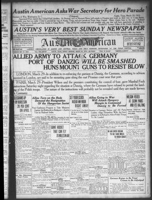 Austin American (Austin, Tex.), Ed. 1 Sunday, March 30, 1919