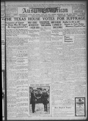 Austin American (Austin, Tex.), Ed. 1 Wednesday, June 25, 1919