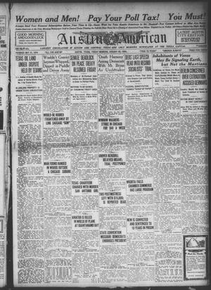 Austin American (Austin, Tex.), Ed. 1 Friday, January 30, 1920