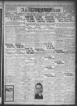 Austin American (Austin, Tex.), Ed. 1 Thursday, February 5, 1920
