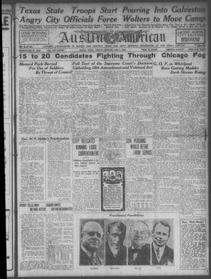Austin American (Austin, Tex.), Ed. 1 Tuesday, June 8, 1920