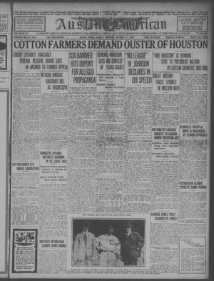 Austin American (Austin, Tex.), Ed. 1 Sunday, October 17, 1920