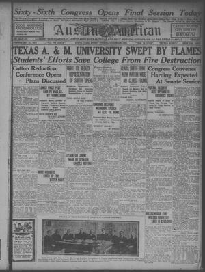 Austin American (Austin, Tex.), Ed. 1 Monday, December 6, 1920