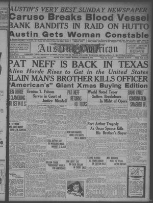 Austin American (Austin, Tex.), Ed. 1 Sunday, December 12, 1920