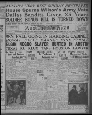 Austin American (Austin, Tex.), Ed. 1 Sunday, February 6, 1921