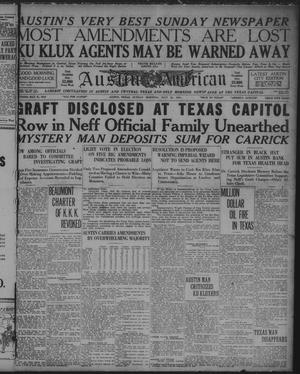 Austin American (Austin, Tex.), Ed. 1 Sunday, July 24, 1921