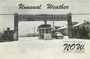 Primary view of object titled 'LeTourneau Tech's NOW, Volume 5, Number 6, March 15, 1951'.