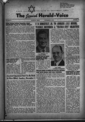 The Jewish Herald-Voice (Houston, Tex.), Vol. 45, No. 36, Ed. 1 Thursday, November 30, 1950