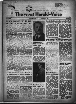 The Jewish Herald-Voice (Houston, Tex.), Vol. 45, No. 44, Ed. 1 Thursday, February 1, 1951