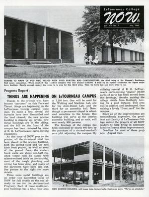 LeTourneau College NOW, Volume 19, Number 7, July 1965