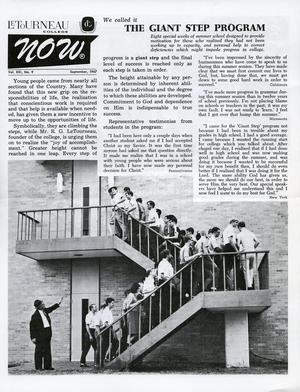 Primary view of object titled 'LeTourneau College NOW, Volume 21, Number 9, September 1967'.