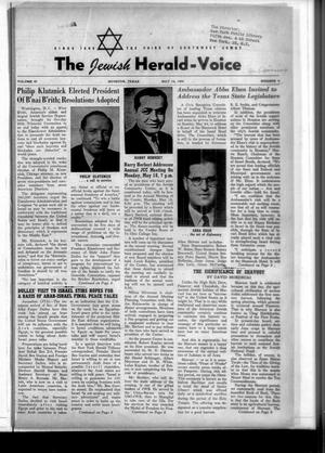 The Jewish Herald-Voice (Houston, Tex.), Vol. 47, No. 6, Ed. 1 Thursday, May 14, 1953