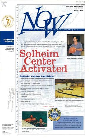 NOW, Volume 51, Number 3, Fall 1996