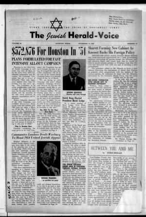 The Jewish Herald-Voice (Houston, Tex.), Vol. 48, No. 37, Ed. 1 Thursday, December 17, 1953