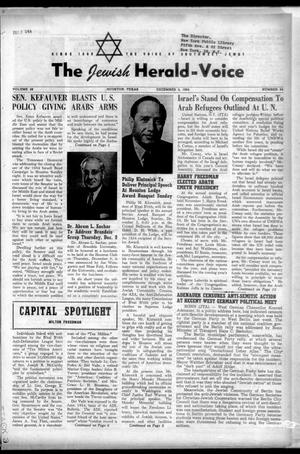 The Jewish Herald-Voice (Houston, Tex.), Vol. 49, No. 34, Ed. 1 Thursday, December 2, 1954
