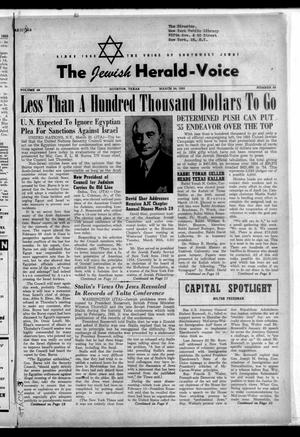 The Jewish Herald-Voice (Houston, Tex.), Vol. 49, No. 50, Ed. 1 Thursday, March 24, 1955