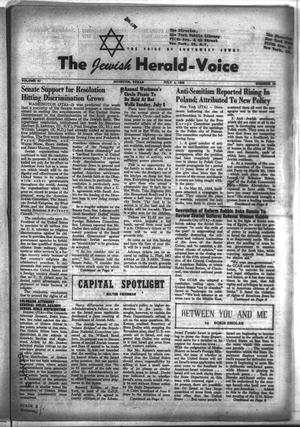 The Jewish Herald-Voice (Houston, Tex.), Vol. 51, No. 15, Ed. 1 Thursday, July 5, 1956