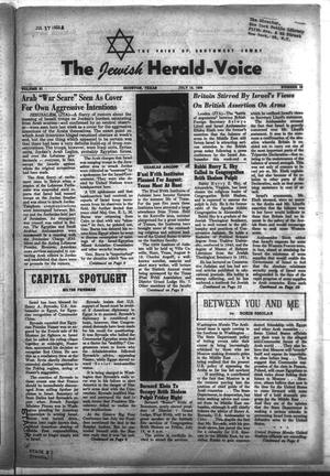 The Jewish Herald-Voice (Houston, Tex.), Vol. 51, No. 16, Ed. 1 Thursday, July 12, 1956