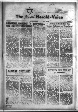 The Jewish Herald-Voice (Houston, Tex.), Vol. 51, No. 17, Ed. 1 Thursday, July 19, 1956