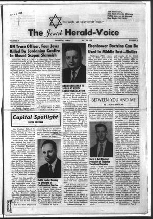 The Jewish Herald-Voice (Houston, Tex.), Vol. 53, No. 9, Ed. 1 Thursday, May 29, 1958