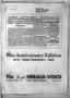 Thumbnail image of item number 1 in: 'The Jewish Herald-Voice (Houston, Tex.), Vol. 53, No. [24], Ed. 1 Thursday, September 11, 1958'.